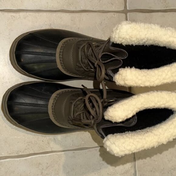 SOREL 1964 Pac Nylon Winter Boots – Men’s 10.5 – Major/Black – Like New - Picture 5 of 5